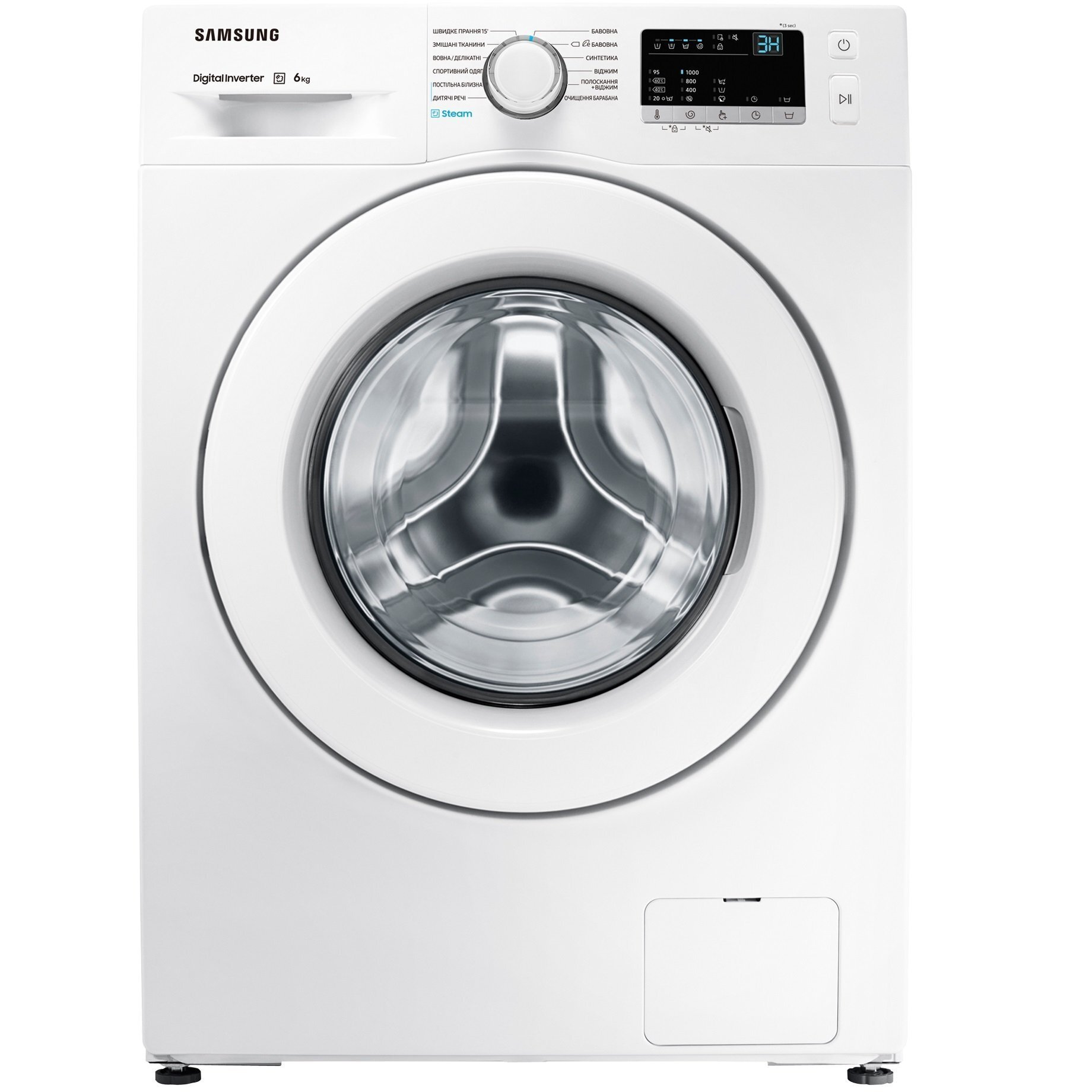 Стиральная машина Samsung WW62J30G0LW/UA