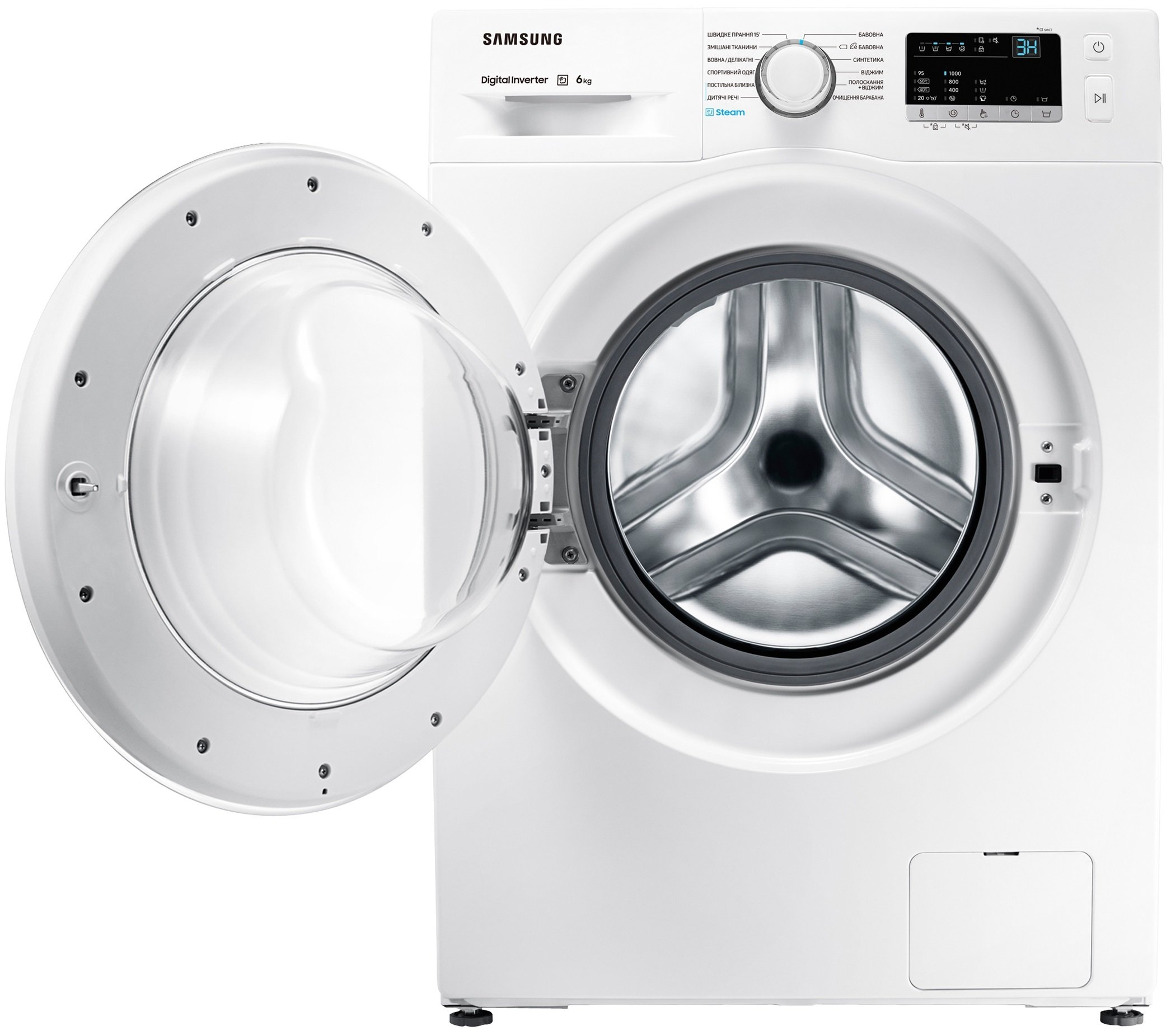 Стиральная машина Samsung WW62J30G0LW/UA фото №2