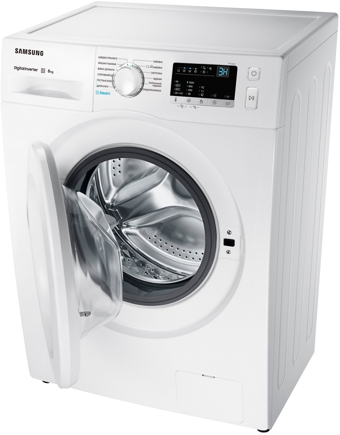 Стиральная машина Samsung WW62J30G0LW/UA фото №3