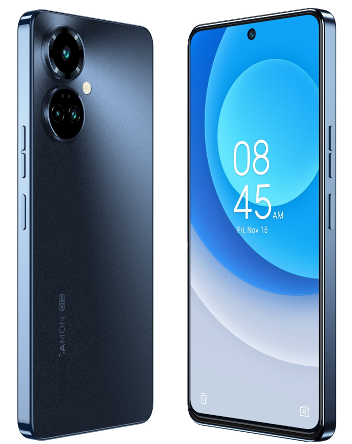 Смартфон Tecno Camon 19 Pro (CI8n) 8/128Gb NFC 2SIM Eco Black фото №3
