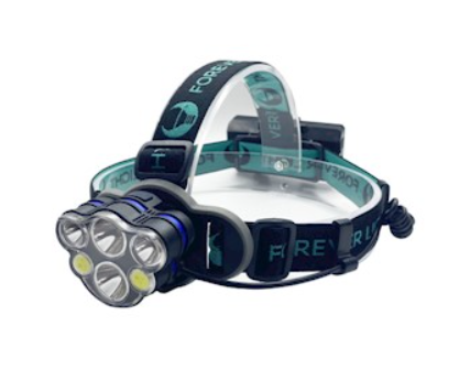 Фонарик Forever Light LED Headlamp Ultra T6 2x 10W  XP-E 2x 3W 500lm 2x 18650 1200mAh Li-Ion