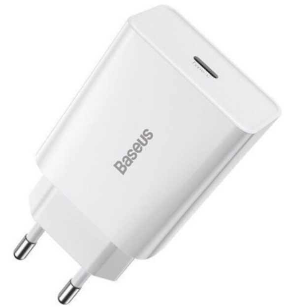 СЗУ Baseus Speed Mini Quick Charger 1C 20W EU White