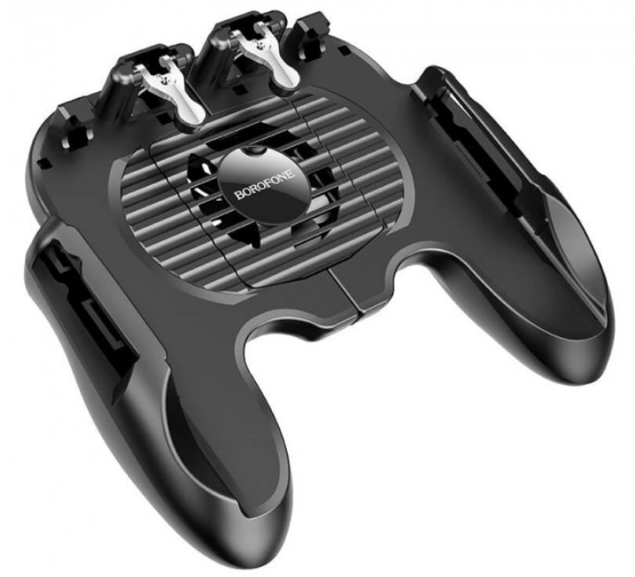 Геймпад Borofone BG3 Warrior cooling gamepad Black фото №3