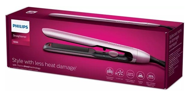 Щипці для вирівнювання волосся Philips BHS530/00 фото №2