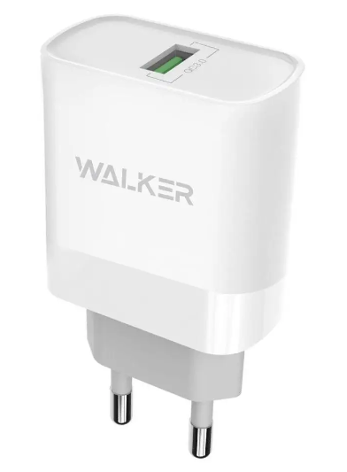 МЗП Walker WH-35 1USB / QC3.0 / 3A / 15W white