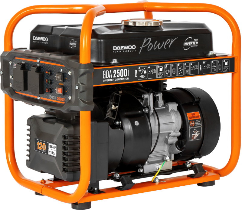 Генератор інверторний Daewoo GDA 2500i Генератор інверторний Daewoo GDA 2500i