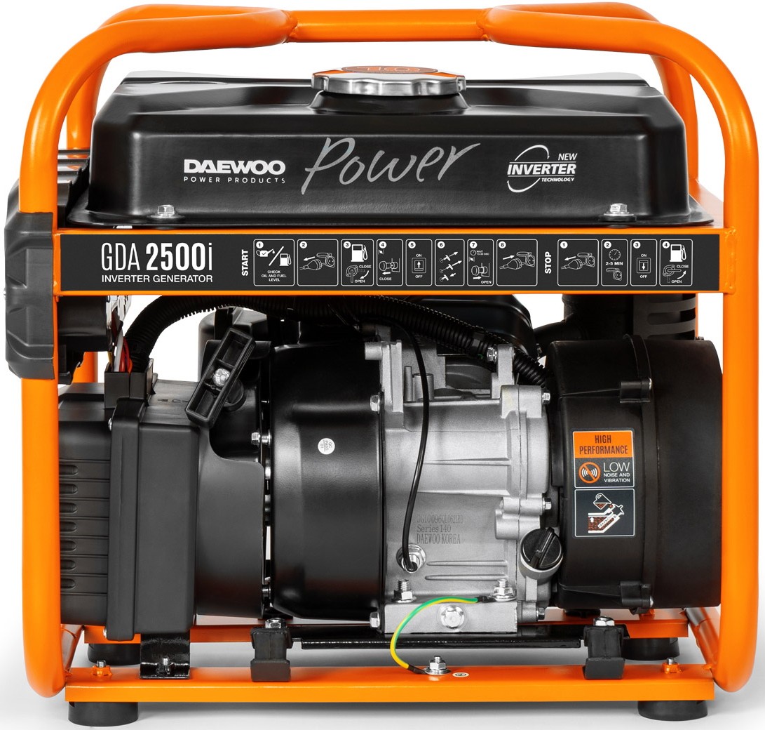Генератор інверторний Daewoo GDA 2500i фото №2 Генератор інверторний Daewoo GDA 2500i фото №2