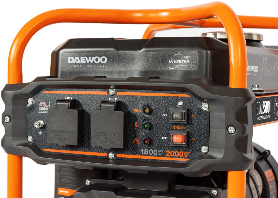 Генератор інверторний Daewoo GDA 2500i фото №3 Генератор інверторний Daewoo GDA 2500i фото №3