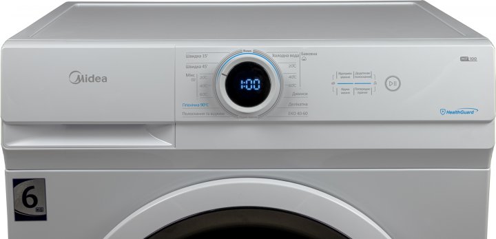 Пральна машина  Midea MF100W60/ W-UA фото №3