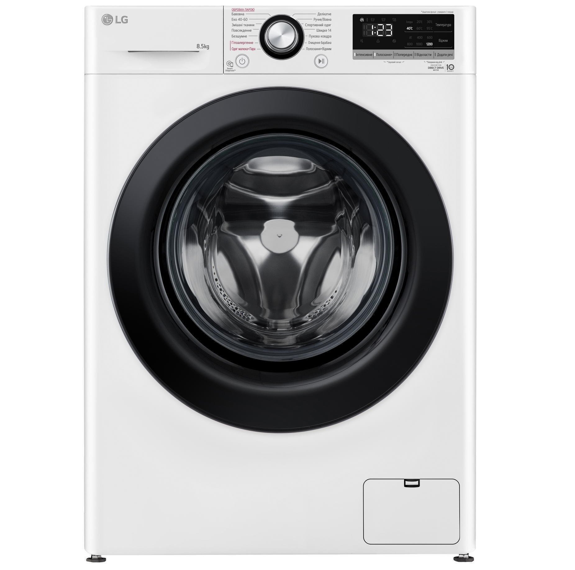 Пральна машина  LG F2V3GS6WW