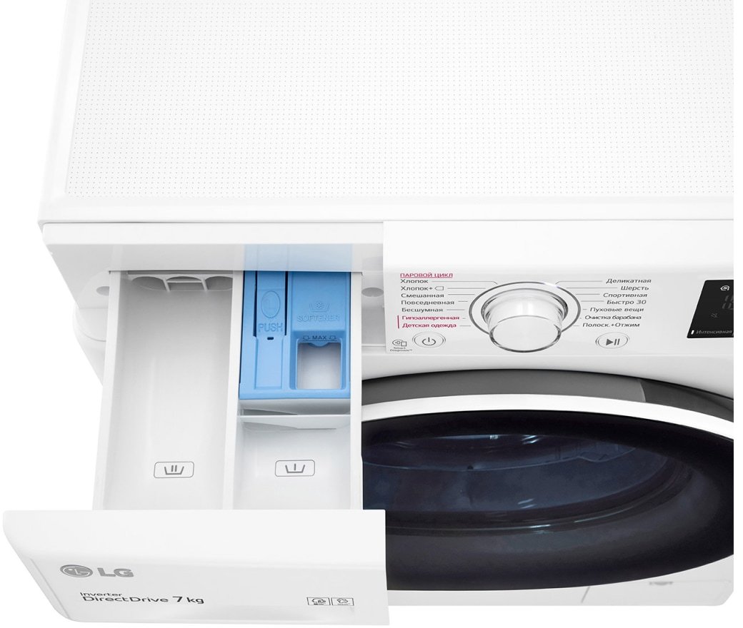 Пральна машина  LG F2V3HS0WW фото №8