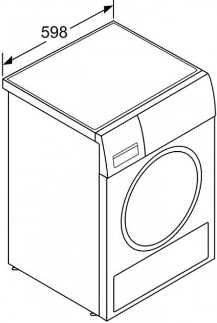 Сушильна машина Bosch WQG14200UA фото №5