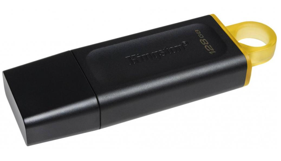 Флешка Kingston 128GB DT Exodia Black/Yellow USB 3.2 (DTX/128GB) фото №2