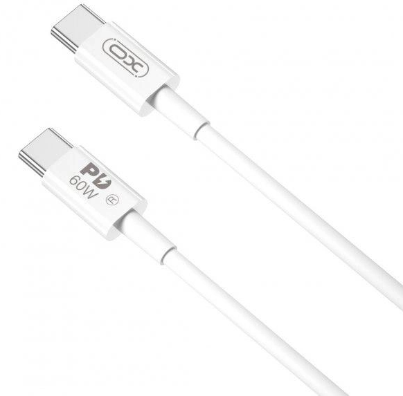XO USB Cable NB-Q190A PD 60W Type-C - Type-C 1m white