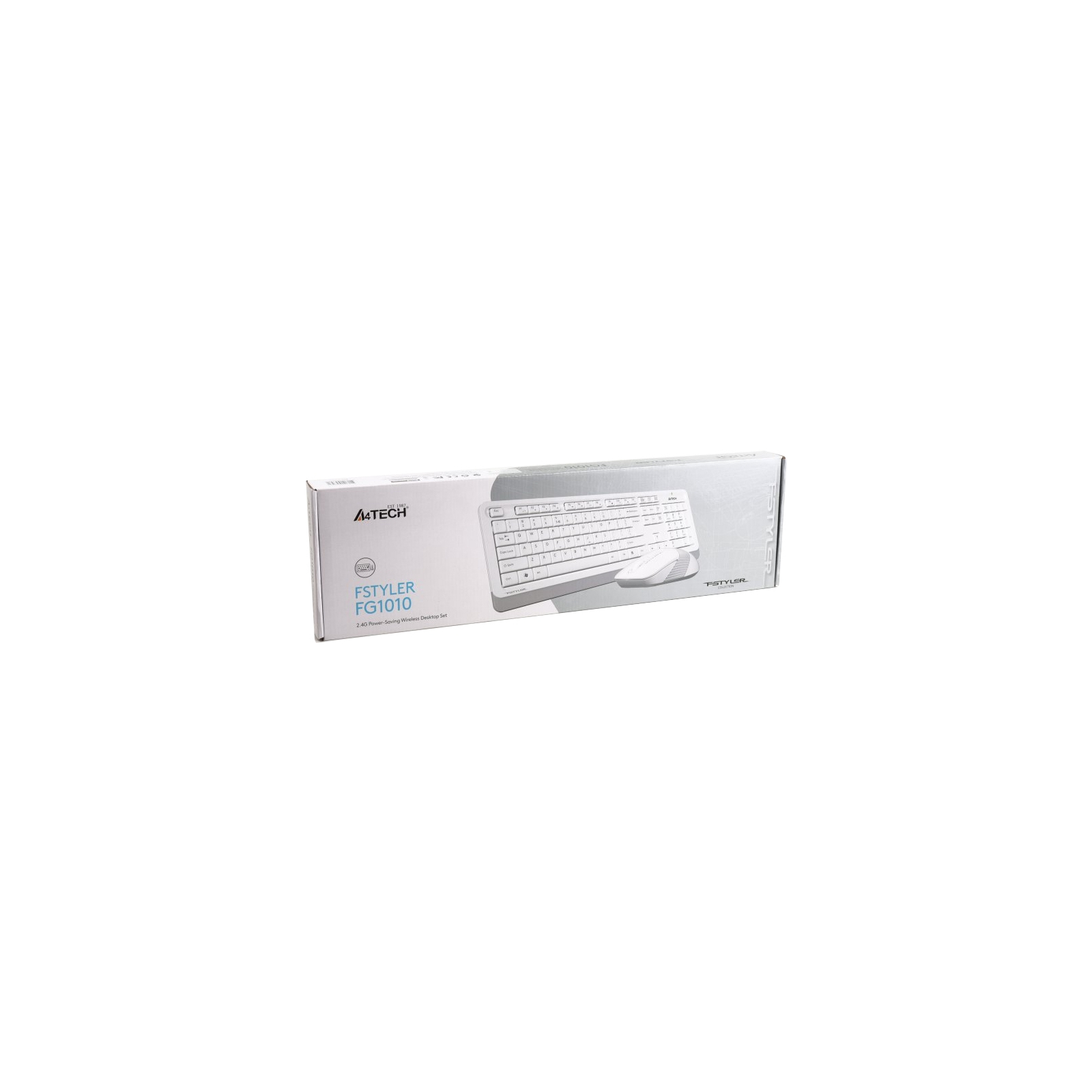Клавиатура   мышка A4Tech FG1012 (White) фото №3