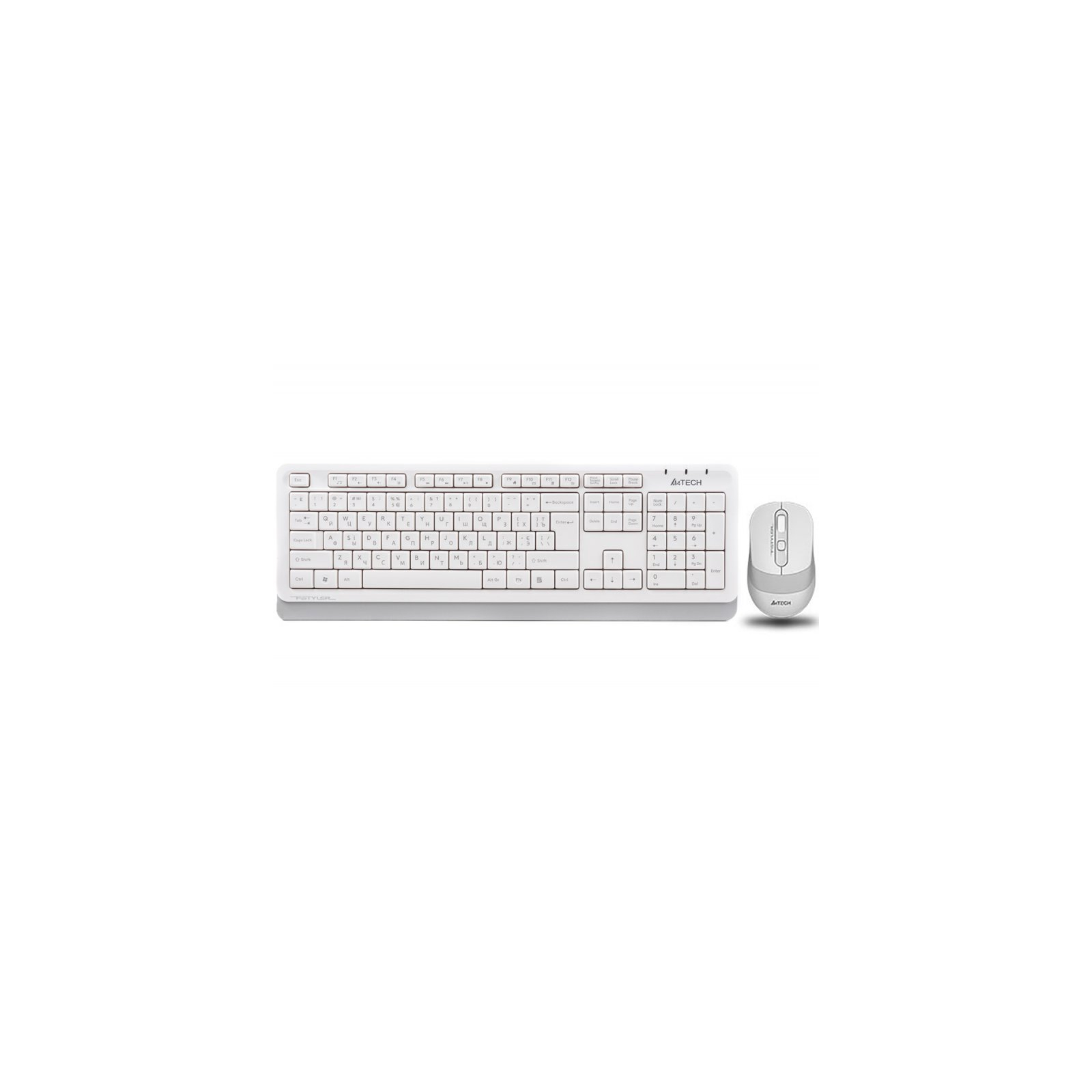 Клавиатура   мышка A4Tech FG1012 (White)