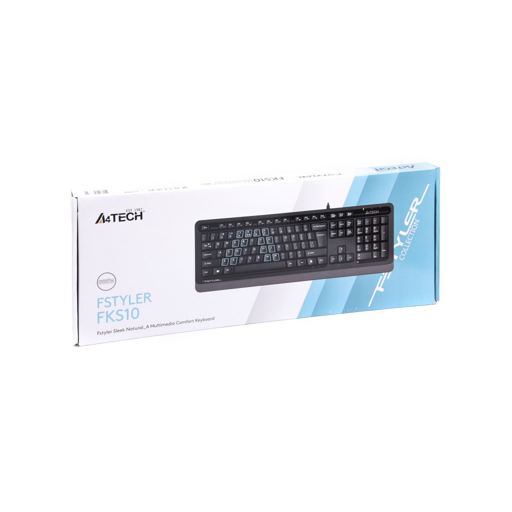 Клавиатура A4Tech Fstyler FKS10 (Grey) фото №2