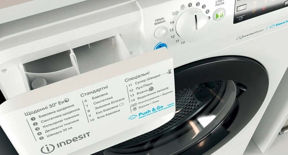Пральна машина  Indesit BWSE71293XWBVUA фото №4