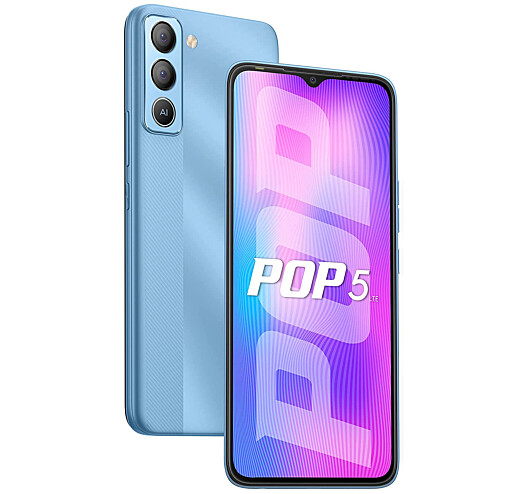 Смартфон Tecno POP 5 LTE (BD4i) 3/32Gb 2SIM Ice Blue фото №4
