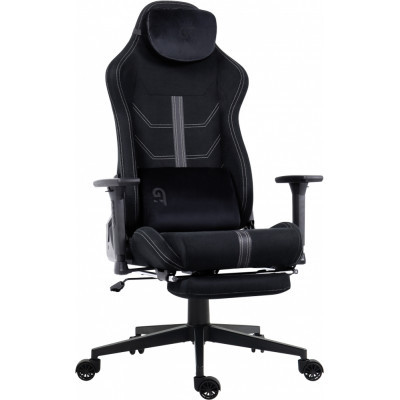 Геймерское кресло GT Racer X-2309 Black (X-2309 Fabric Black) фото №2