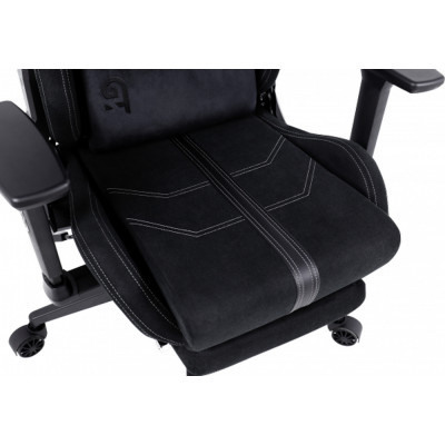 Геймерское кресло GT Racer X-2309 Black (X-2309 Fabric Black) фото №8