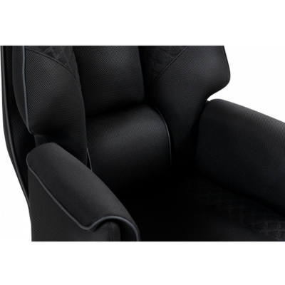 Геймерське крісло GT Racer X-7483 Black (X-7483 Fabric Black XL) фото №9
