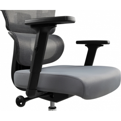 Офісне крісло GT Racer B-517L Gray фото №6