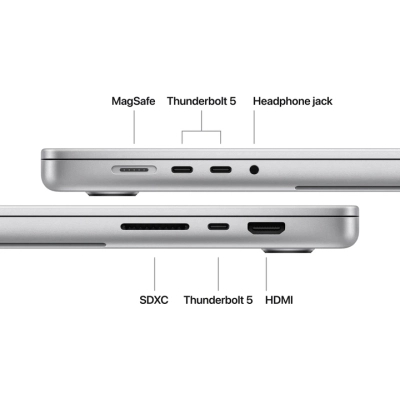 Ноутбук Apple MacBook Pro 16 A3428 M5 Pro Silver (MGE44UA/A) фото №7