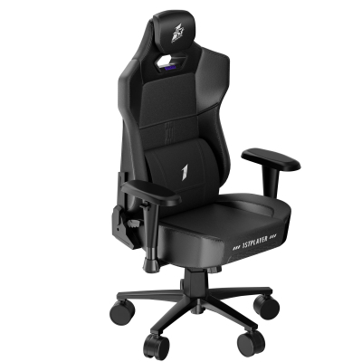 Геймерське крісло 1stPlayer K3 Fabric Black (K3-FC-BK) фото №2