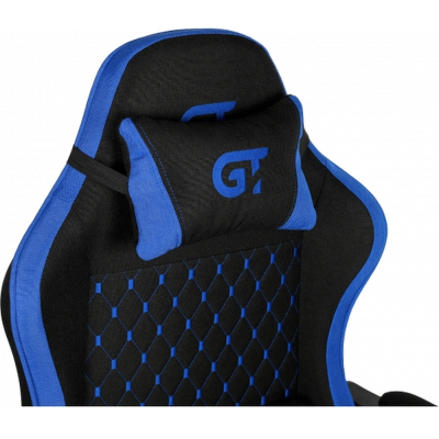 Геймерское кресло GT Racer X-2339 Black/Blue (X-2339 Fabric Black/Blue) фото №10