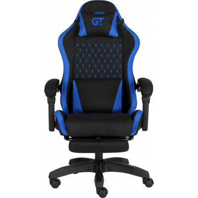 Геймерское кресло GT Racer X-2339 Black/Blue (X-2339 Fabric Black/Blue)