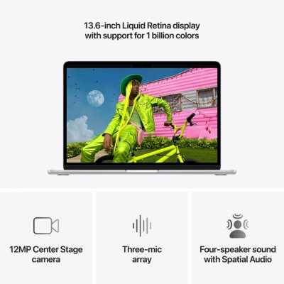 Ноутбук Apple MacBook Air 13 M5 A3449 Silver (MDH94UA/A) фото №5