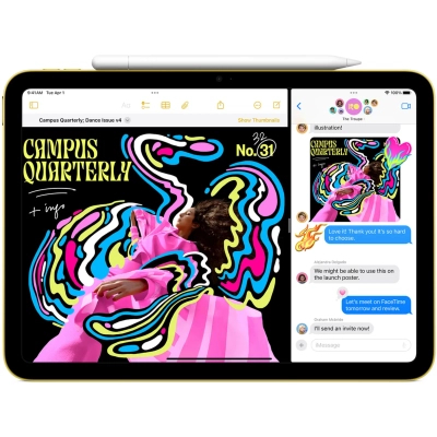 Планшет Apple iPad 11" 2025 Wi-Fi 128GB Pink (MD4E4TY/A) фото №4