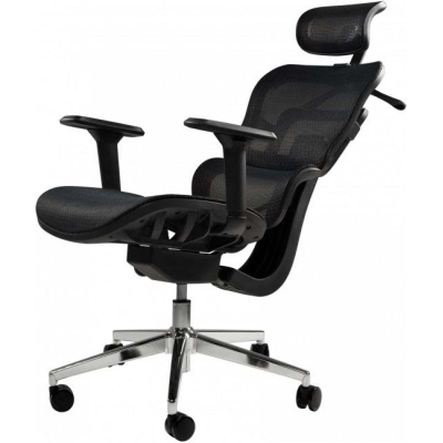 Офісне крісло GT Racer B-517M Black фото №4