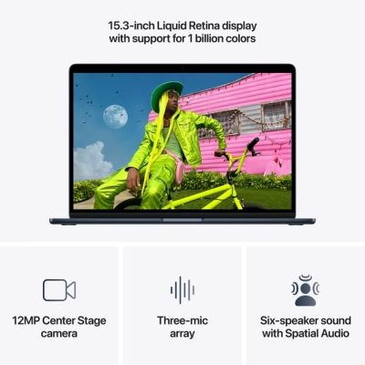 Ноутбук Apple MacBook Air 15 M5 A3448 Sky Blue (MDVT4UA/A) фото №5